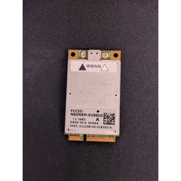 Laptop WWAN EU860D 3G Card, NBZNRM-EU860D For CF-19 and CF-53